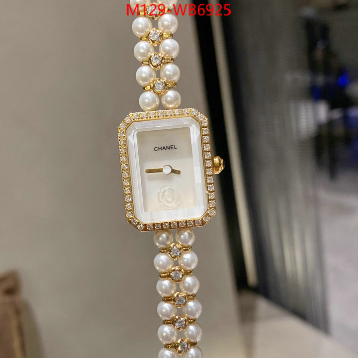 Watch(4A)-Chanel buy cheap replica ID: WB6925 $: 129USD