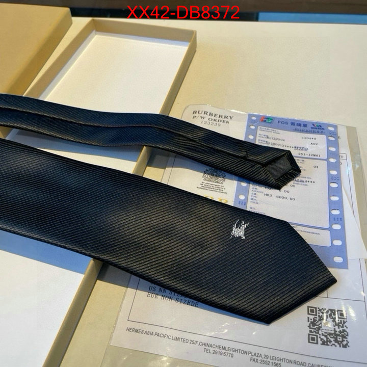 Ties-Burberry good quality replica ID: DB8372 $: 42USD