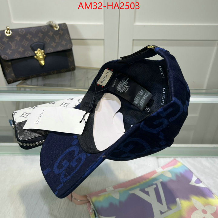 Cap(Hat)-Gucci high quality designer replica ID: HA2503 $: 32USD