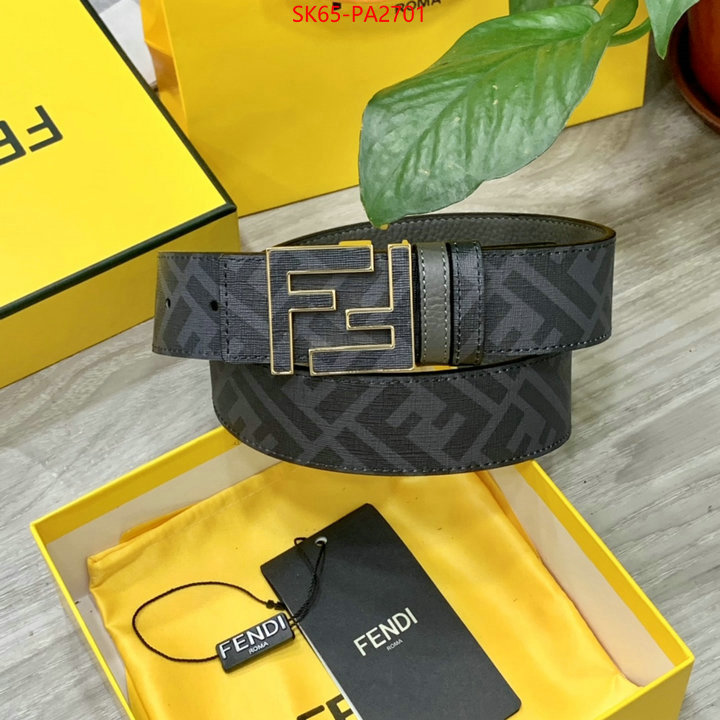 Belts-Fendi high quality replica designer ID:PA2701 $: 65USD