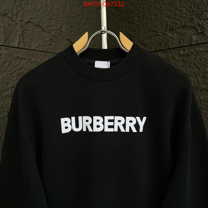 Clothing-Burberry 7 star collection ID: CB7532 $: 79USD