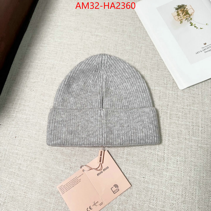 Cap(Hat)-Miu Miu replica 2024 perfect luxury ID: HA2360 $: 32USD