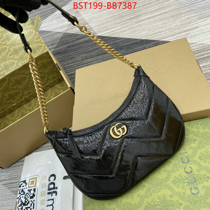 Gucci Bags(TOP)-Marmont best quality designer ID: BB7387 $: 199USD,