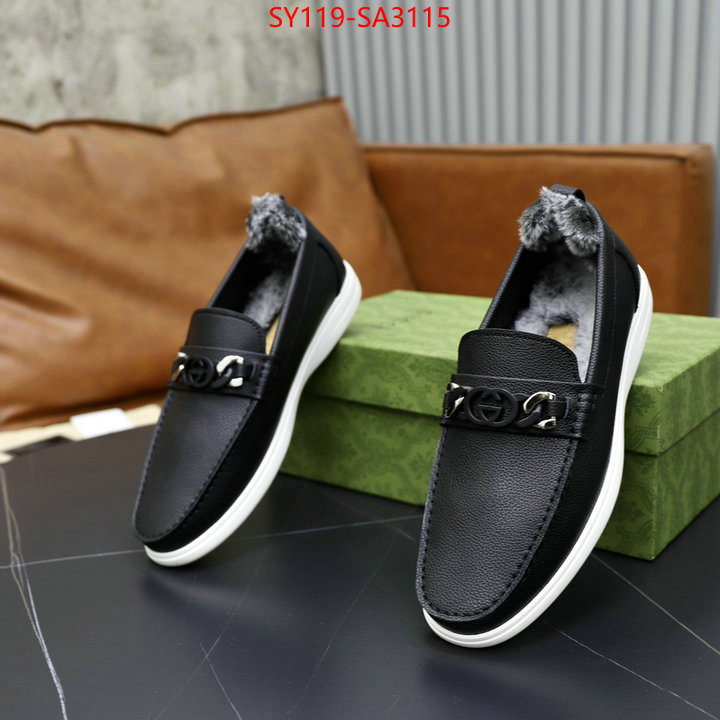 Men Shoes-Gucci 2024 replica wholesale cheap sales online ID: SA3115 $: 119USD