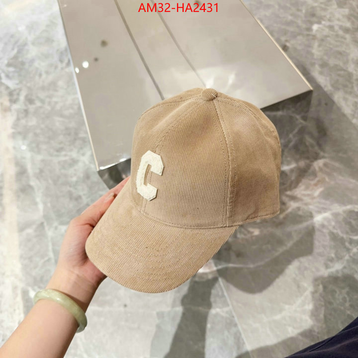 Cap(Hat)-Celine where quality designer replica ID: HA2431 $: 32USD