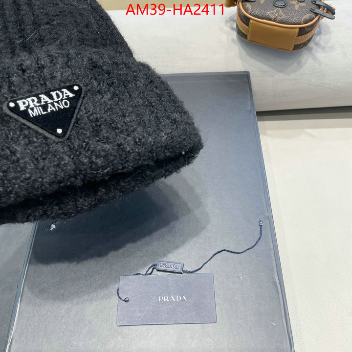 Cap (Hat)-Prada top brands like ID: HA2411 $: 39USD