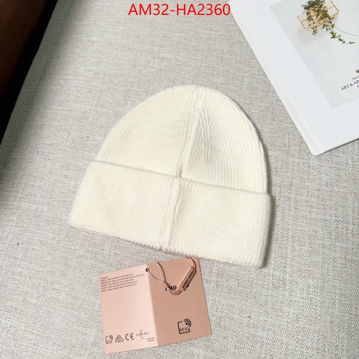 Cap(Hat)-Miu Miu replica 2024 perfect luxury ID: HA2360 $: 32USD