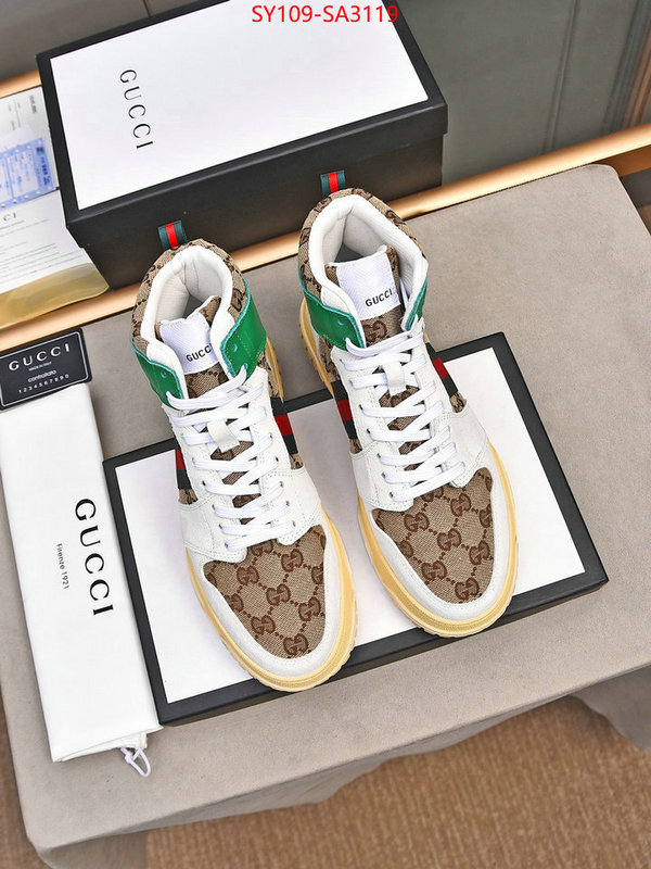 Men Shoes-Gucci buy luxury 2024 ID: SA3119 $: 109USD