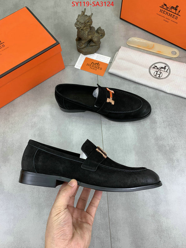 Men Shoes-Hermes designer fake ID: SA3124 $: 119USD