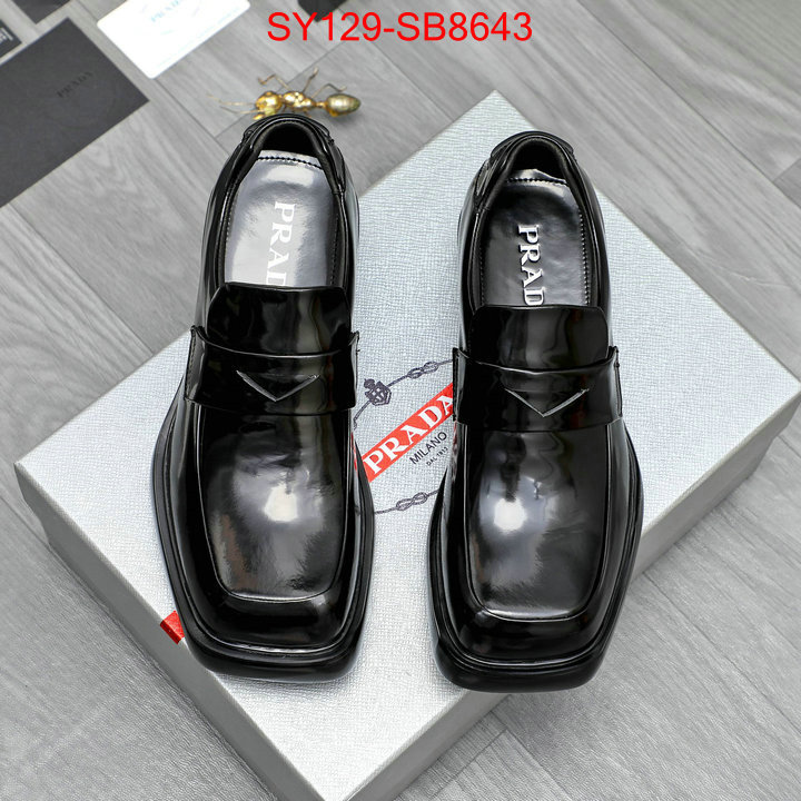 Men shoes-Prada where to buy the best replica ID: SB8643 $: 129USD