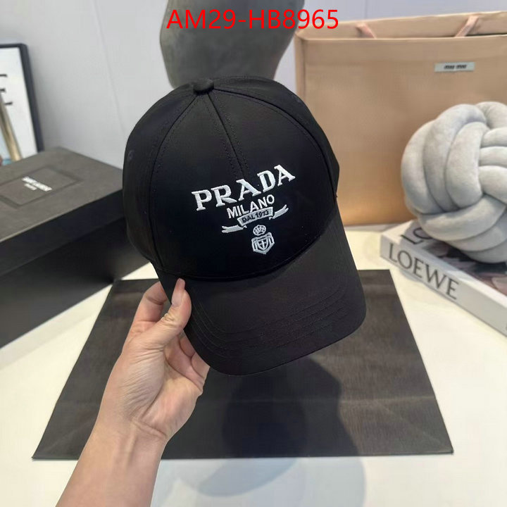 Cap (Hat)-Prada replica every designer ID: HB8965 $: 29USD