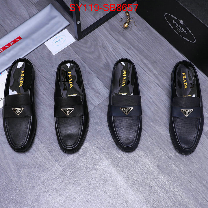 Men shoes-Prada top quality designer replica ID: SB8657 $: 119USD