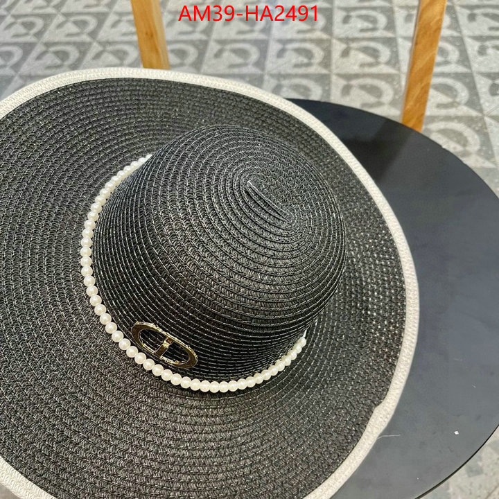 Cap (Hat)-Dior the quality replica ID: HA2491 $: 39USD