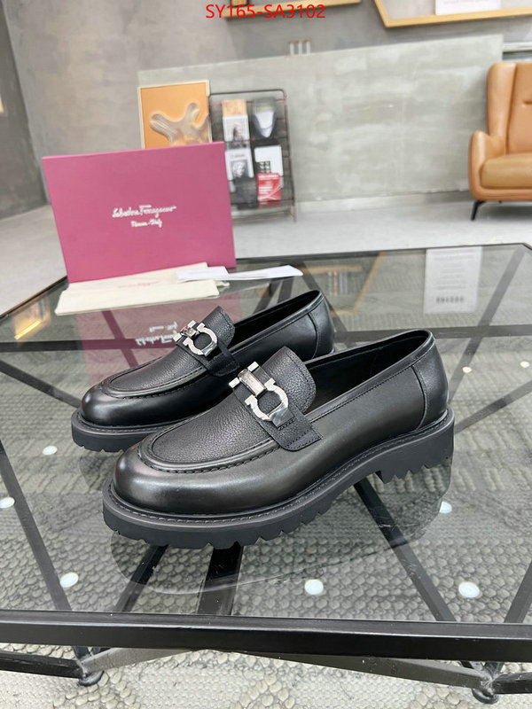 Men shoes-Ferragamo 1:1 clone ID: SA3102 $: 165USD