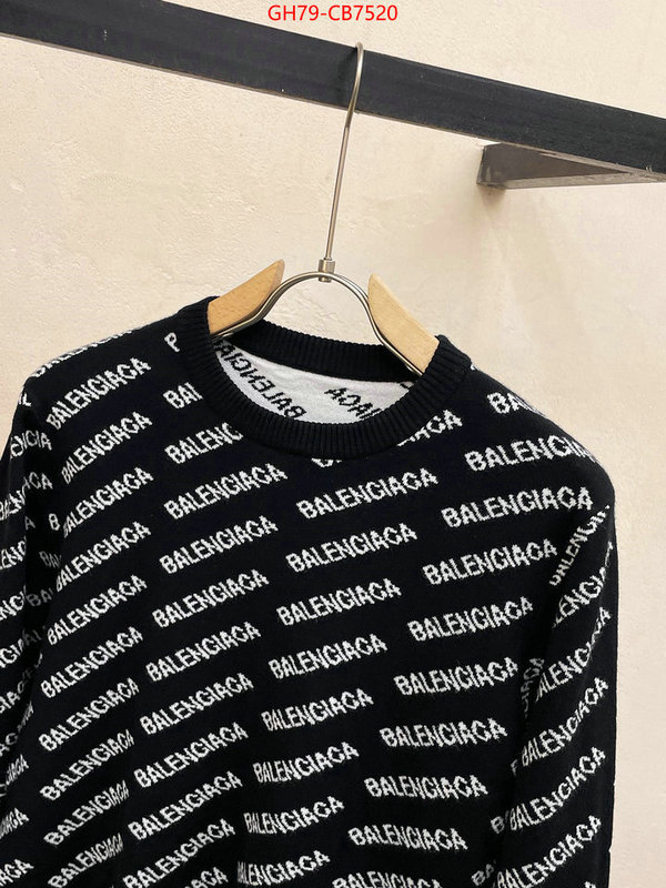 Clothing-Balenciaga replica best ID: CB7520 $: 79USD