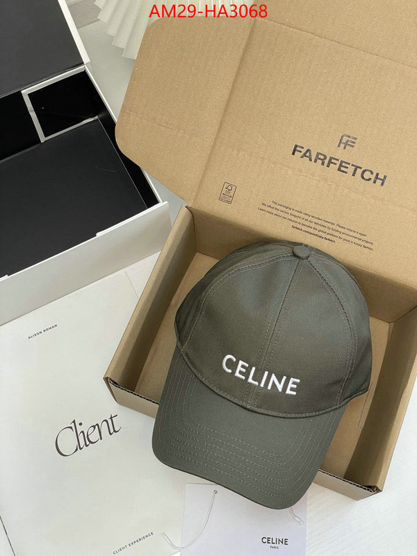 Cap(Hat)-Celine what is a 1:1 replica ID: HA3068 $: 29USD