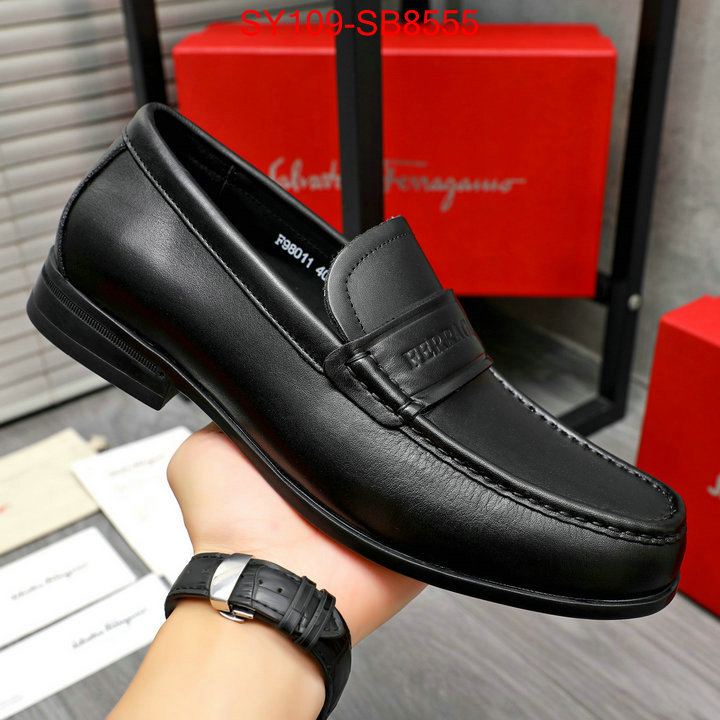 Men shoes-Ferragamo 1:1 replica wholesale ID: SB8555 $: 109USD