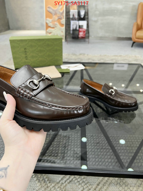 Men Shoes-Gucci best replica quality ID: SA3117 $: 175USD