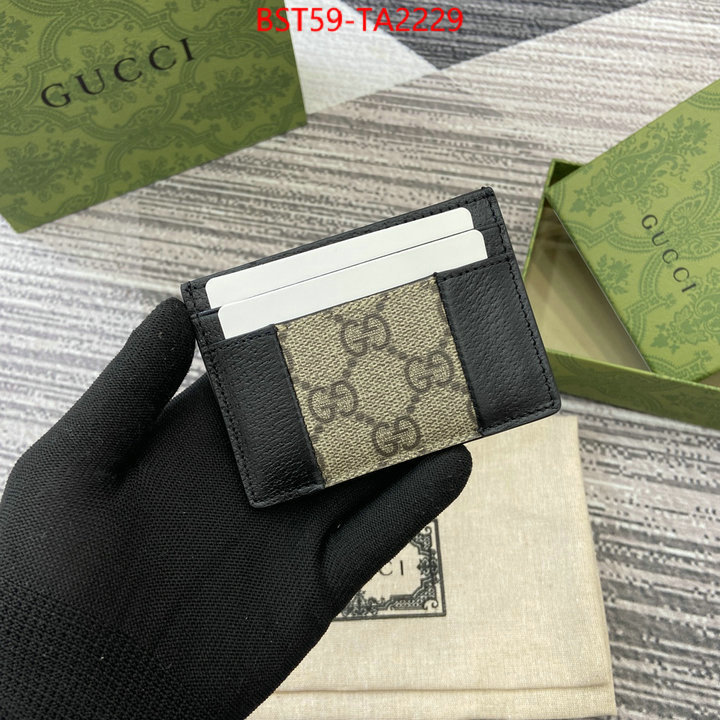 Gucci Bags(TOP)-Wallet- high quality happy copy ID: TA2229 $: 59USD,