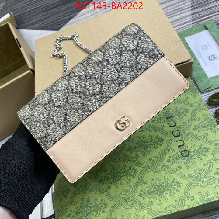 Gucci Bags(TOP)-Crossbody- replicas ID: BA2202 $: 145USD,