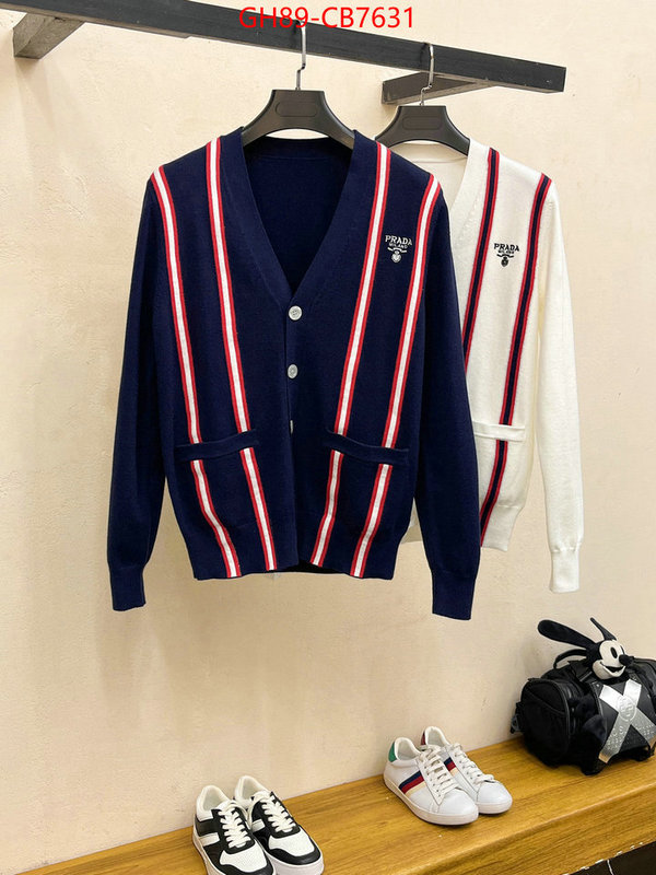 Clothing-Prada cheap high quality replica ID: CB7631 $: 89USD