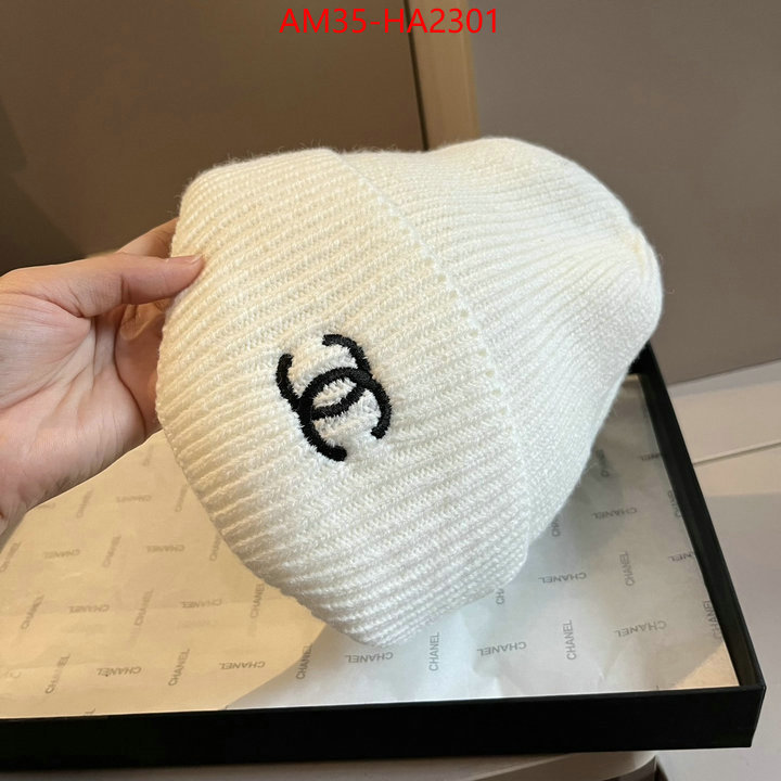 Cap (Hat)-Chanel top fake designer ID: HA2301 $: 35USD