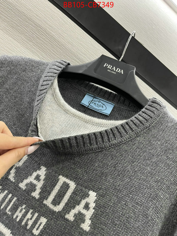 Clothing-Prada how can i find replica ID: CB7349 $: 105USD