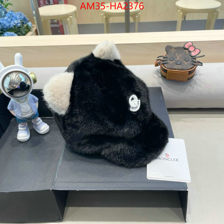 Cap(Hat)-Moncler wholesale imitation designer replicas ID: HA2376 $: 35USD