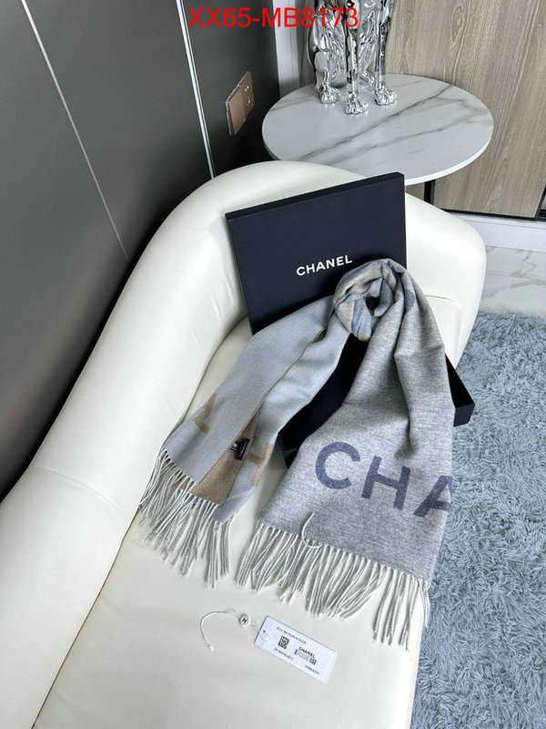 Scarf-Chanel best quality fake ID: MB8173 $: 65USD