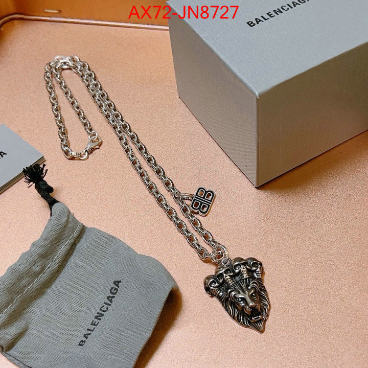 Jewelry-Balenciaga cheap wholesale ID: JN8727 $: 72USD