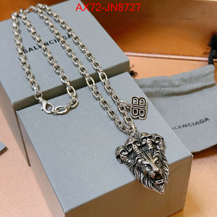 Jewelry-Balenciaga cheap wholesale ID: JN8727 $: 72USD