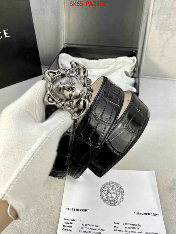 Belts-Versace hot sale ID: PA2662 $: 65USD