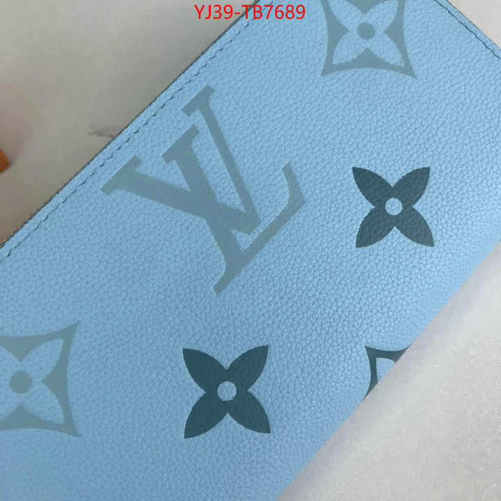 LV Bags(4A)-Wallet 7 star ID: TB7689 $: 39USD,