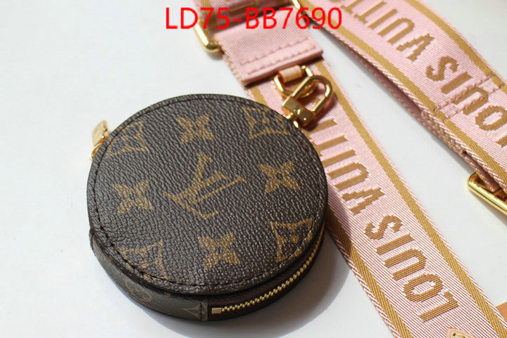 LV Bags(TOP)-Shoulder Strap- replica sale online ID: BB7690 $: 75USD,