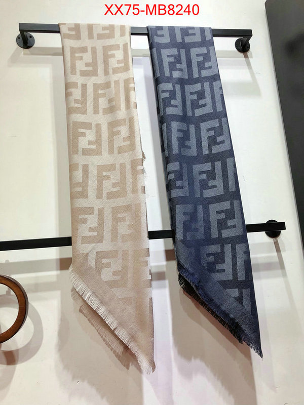 Scarf-Fendi fake cheap best online ID: MB8240 $: 75USD