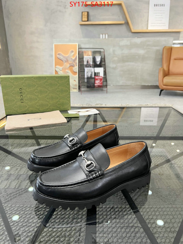 Men Shoes-Gucci best replica quality ID: SA3117 $: 175USD