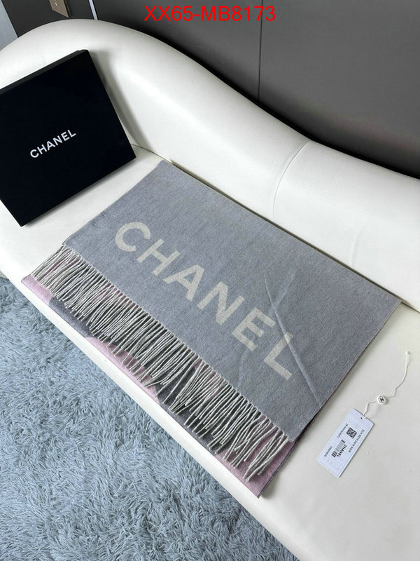 Scarf-Chanel best quality fake ID: MB8173 $: 65USD