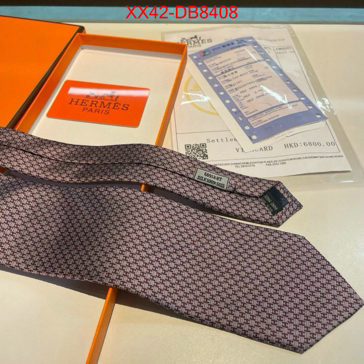 Ties-Hermes designer replica ID: DB8408 $: 42USD