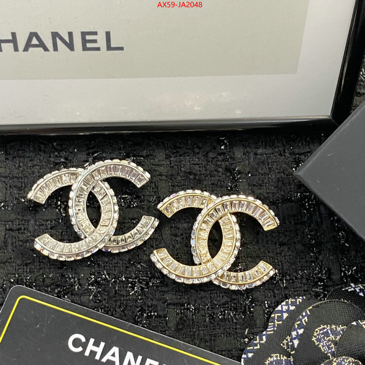 Jewelry-Chanel buy aaaaa cheap ID: JA2048 $: 59USD