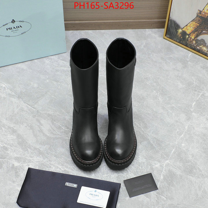 Women Shoes-Prada designer high replica ID: SA3296 $: 165USD