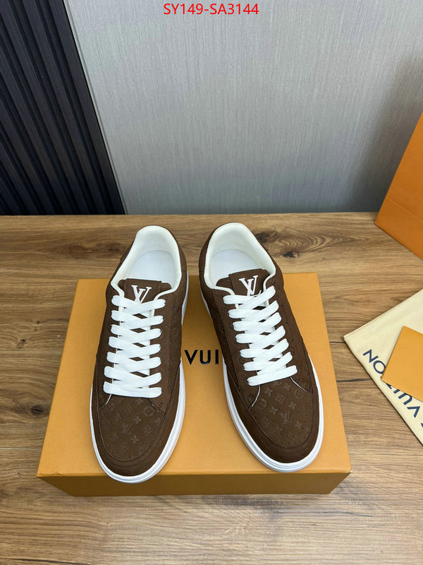 Men Shoes-LV aaaaa+ class replica ID: SA3144 $: 149USD