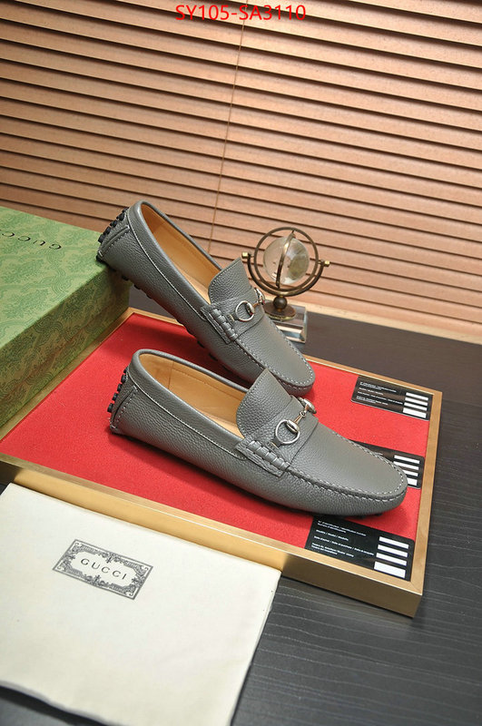 Men Shoes-Gucci top quality fake ID: SA3110 $: 105USD