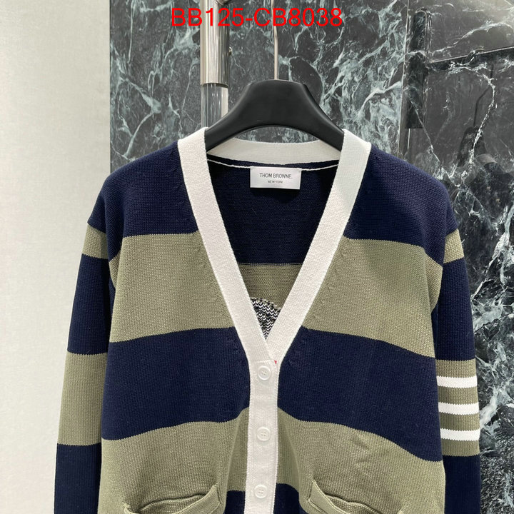 Clothing-Thom Browne wholesale designer shop ID: CB8036 $: 125USD