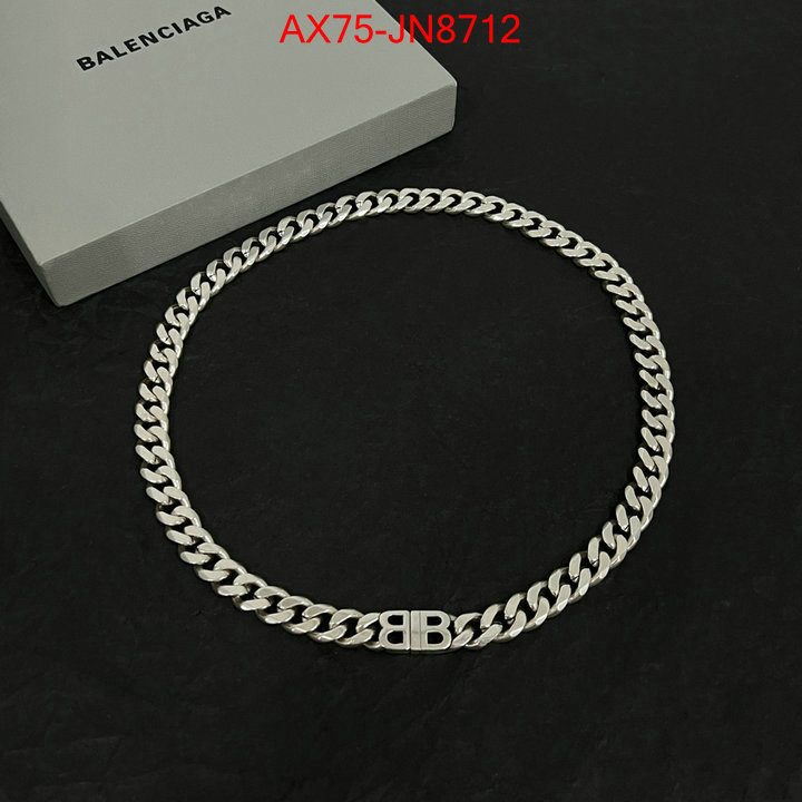 Jewelry-Balenciaga fake aaaaa ID: JN8712 $: 75USD