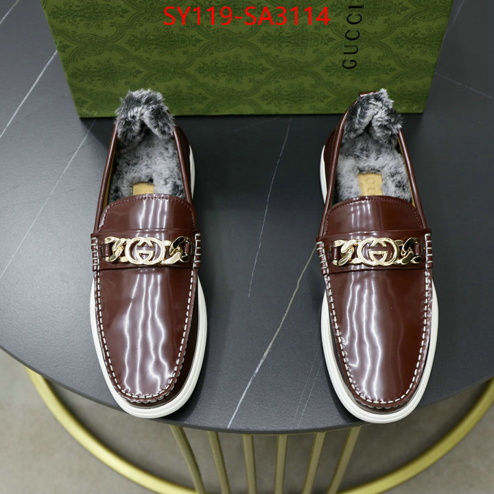 Men Shoes-Gucci wholesale ID: SA3114 $: 119USD