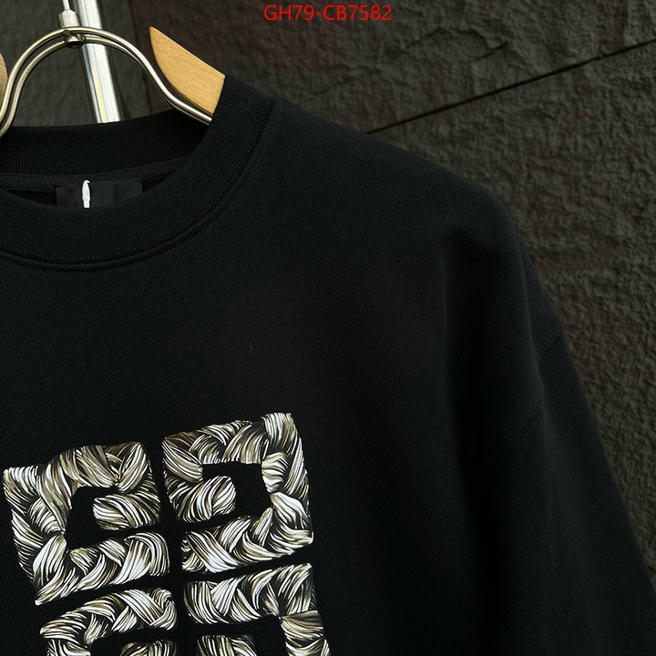 Clothing-Givenchy what best designer replicas ID: CB7582 $: 79USD