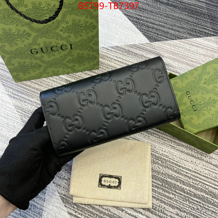 Gucci Bags(TOP)-Wallet- luxury fake ID: 7B7397 $: 99USD,