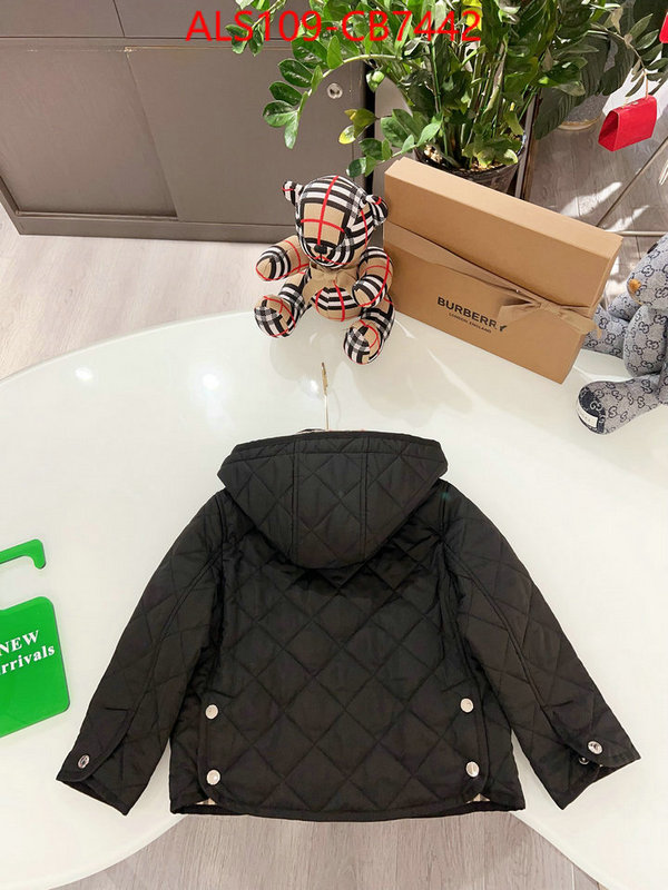 Kids clothing-Down jacket counter quality ID: CB7442 $: 109USD