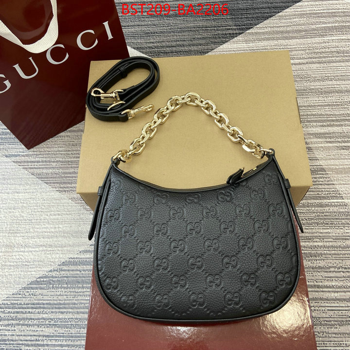 Gucci Bags(TOP)-Crossbody- best fake ID: BA2206 $: 209USD,