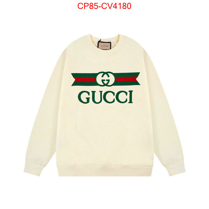 Clothing-Gucci outlet 1:1 replica ID: CV4180 $: 85USD